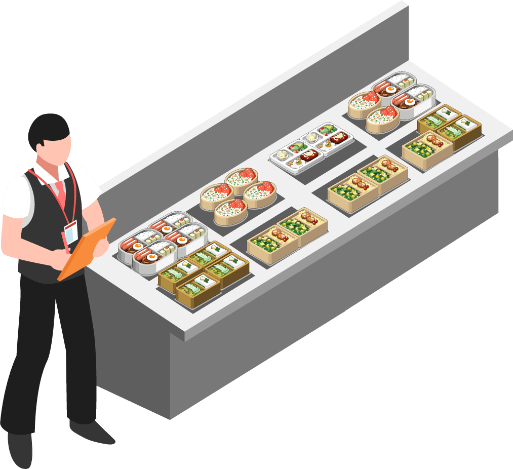 惣菜・お弁当コーナー